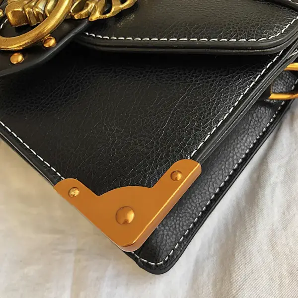 Metal lion head lock designer handbag - Image 12