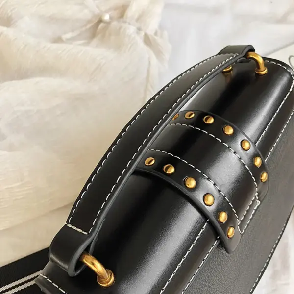 Metal lion head lock designer handbag - Image 13