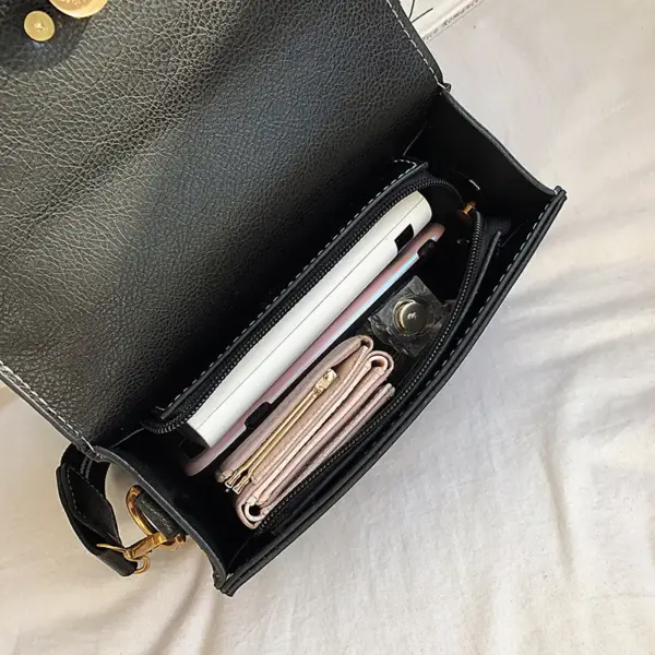 Metal lion head lock designer handbag - Image 15