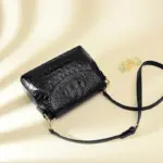 Vintage luxury crocodile pattern shoulder bag - Image 14