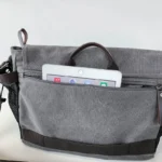 Canvas large capacity messenger bag - Image 6
