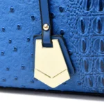 Classic crocodile pattern women tote bag - Image 7