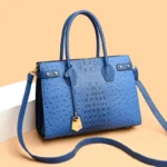Classic crocodile pattern women tote bag - Image 13