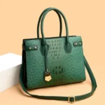 Classic crocodile pattern women tote bag - Image 15