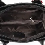 Croc embossed soft leather tote bag - Image 19