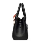Croc embossed soft leather tote bag - Image 4