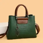 Croc embossed women tote bag - Image 12