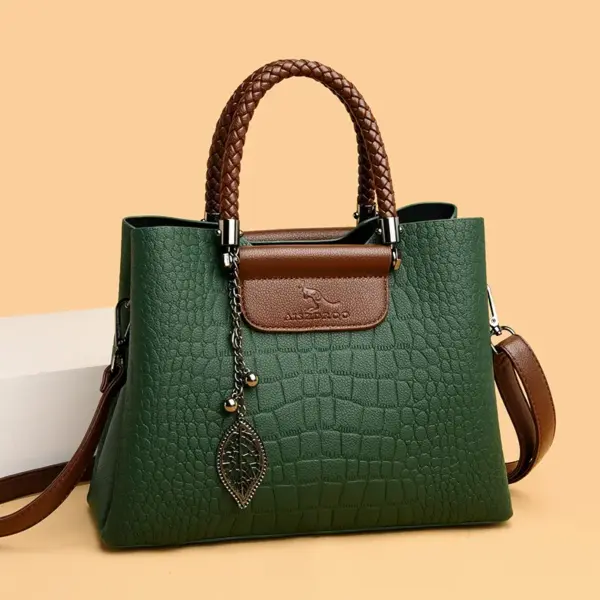 Croc embossed women tote bag - Image 12
