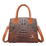 Crocodile luxury women tote bag