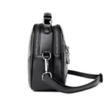 Flower embossed round pattern handbag - Image 3