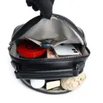 Flower embossed round pattern handbag - Image 18