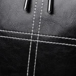 Genuine leather round designer bag - Image 8