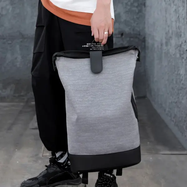 Large capacity non-woven fabric fashion backpack - Image 2