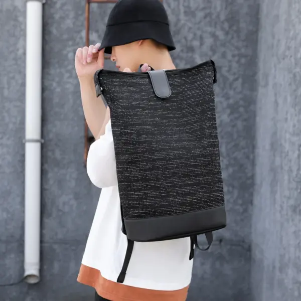 Large capacity non-woven fabric fashion backpack - Image 5
