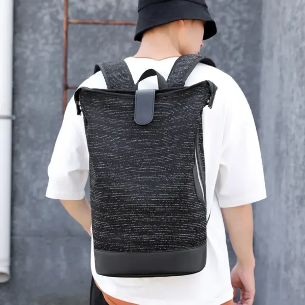 Large capacity non-woven fabric fashion backpack - Image 7