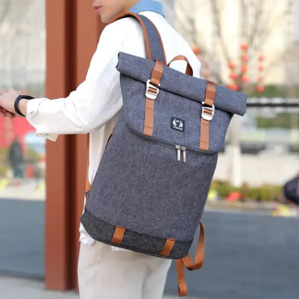 Large capacity Oxford cloth backpack - Image 2