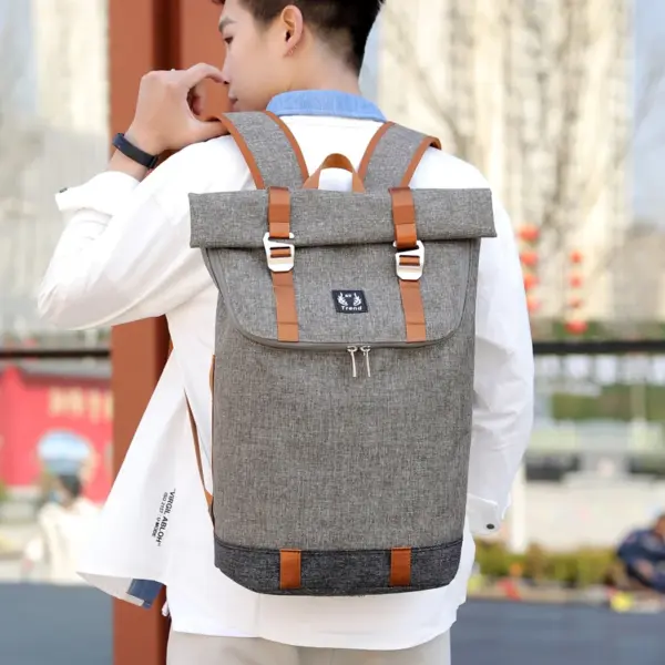 Large capacity Oxford cloth backpack - Image 6