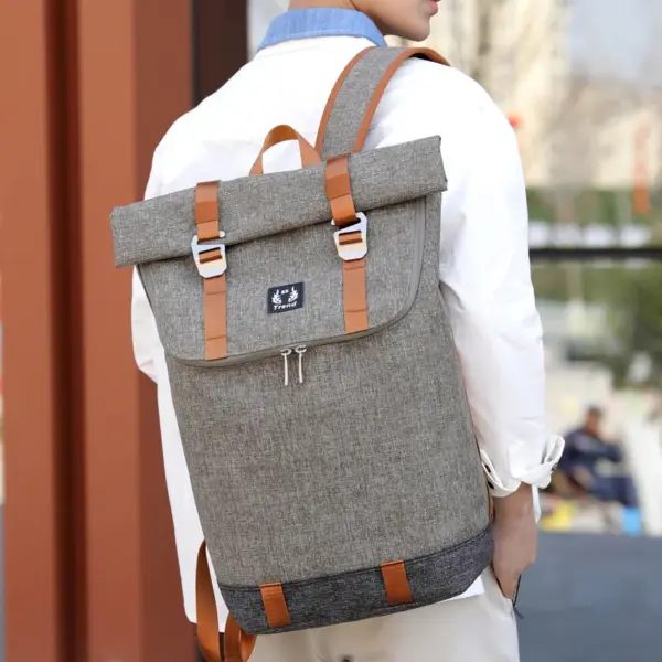 Large capacity Oxford cloth backpack - Image 7