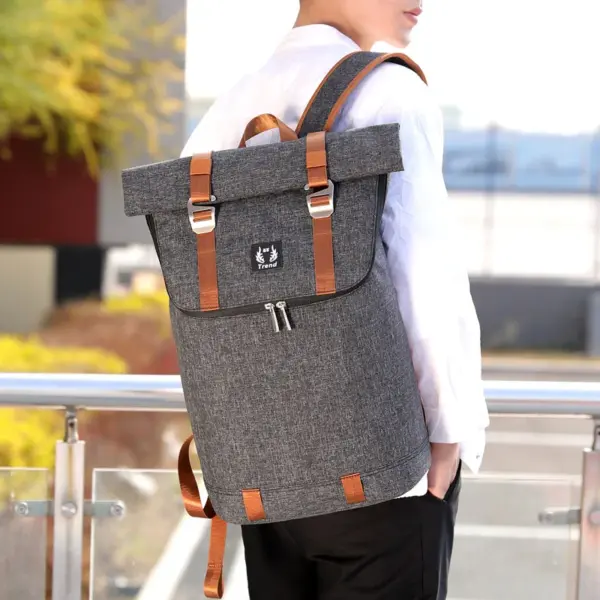 Large capacity Oxford cloth backpack - Image 9