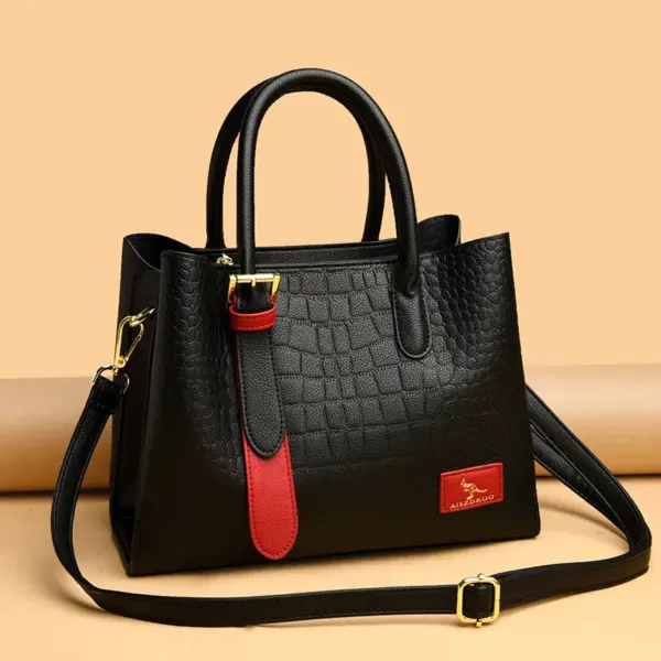 Luxury croc embossed stylish tote bag - Image 14
