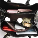 Luxury croc embossed stylish tote bag - Image 17