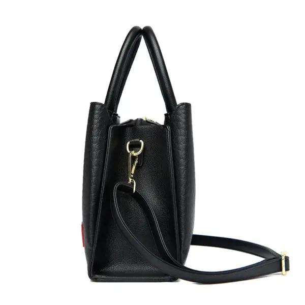 Luxury croc embossed stylish tote bag - Image 4