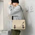 Men`s canvas messenger bag - Image 2