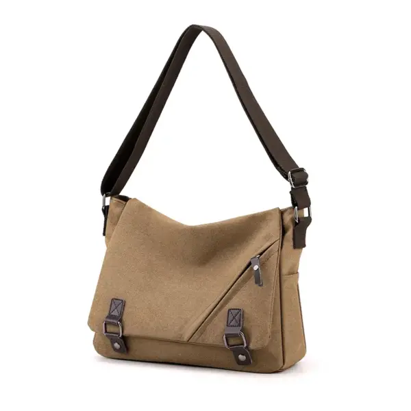 Men`s canvas messenger bag - Image 10