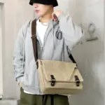 Men`s canvas messenger bag - Image 3