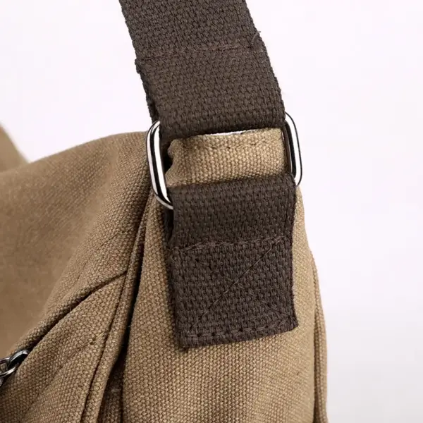 Men`s canvas messenger bag - Image 16