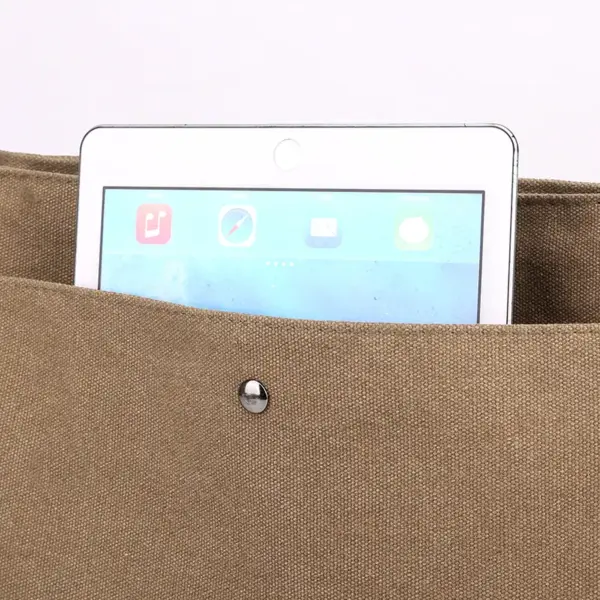 Men`s canvas messenger bag - Image 18