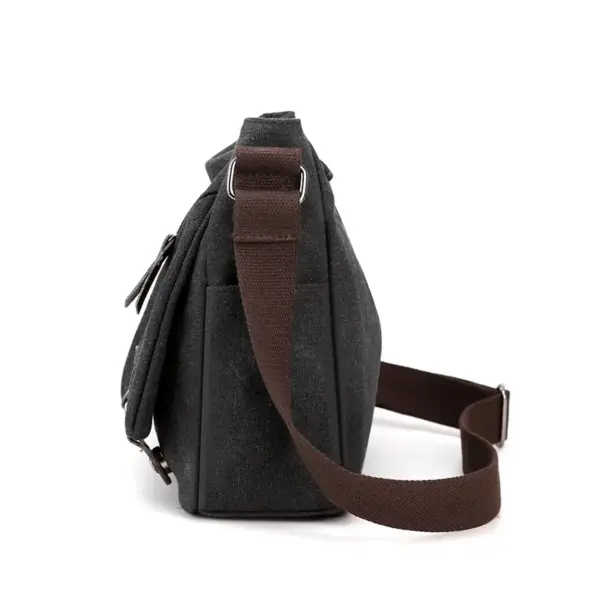 Men`s canvas messenger bag - Image 23