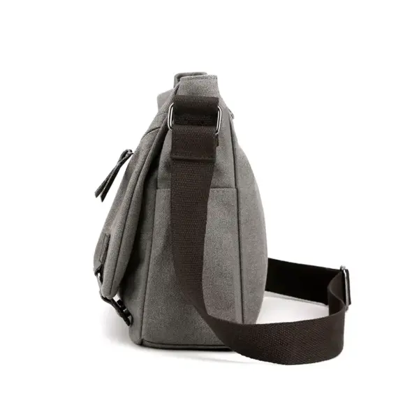 Men`s canvas messenger bag - Image 25