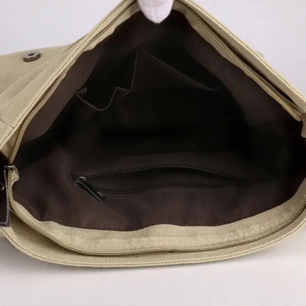 Men`s canvas messenger bag - Image 28