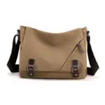 Men`s canvas messenger bag