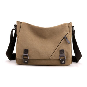 Men`s canvas messenger bag