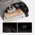Men`s high quality canvas backpack - Image 7