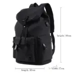 Men`s high quality canvas backpack - Image 2