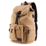 Men`s high quality canvas backpack
