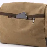 Men`s large capacity canvas messenger bag - Image 12