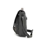 Multifunctional men`s leather messenger bag - Image 9