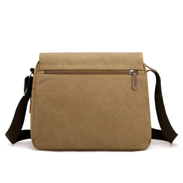 Premium canvas men`s messenger bag - Image 14