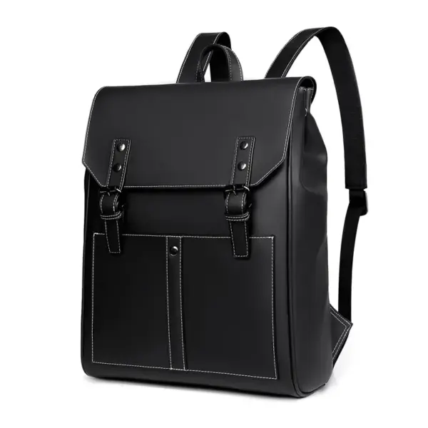 Premium leather designer backpack - Image 2