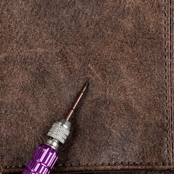 Premium men`s vintage leather backpack - Image 21