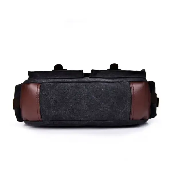 Premium vintage canvas messenger bag - Image 12