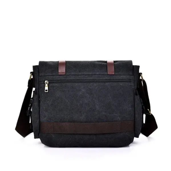 Premium vintage canvas messenger bag - Image 21