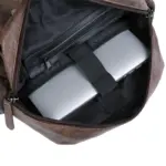 Premium vintage multifunctional leather backpack - Image 28
