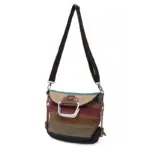 Rainbow pattern multifunctional canvas backpack - Image 14