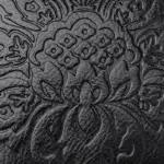 Round pattern flower embossed handbag - Image 8
