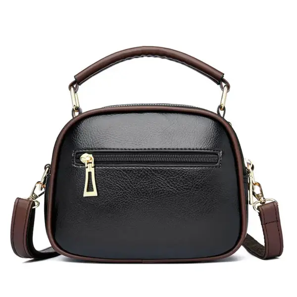 Round pattern flower embossed handbag - Image 3